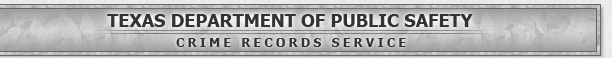 Texas DPS Crime Records Service